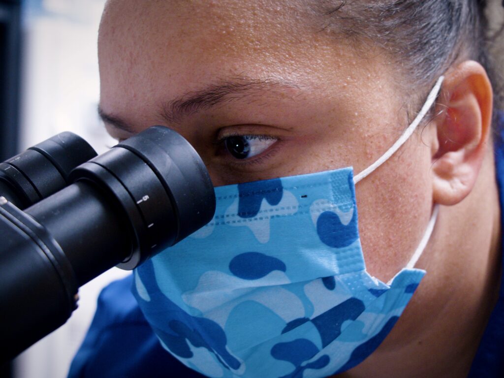 Janie-Microscope-Laboratory-MiramontWellnessCenters