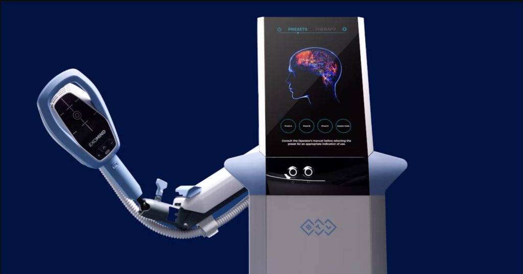 Exomind Unit With Head Brain Heatmap